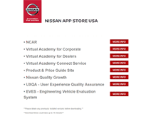 Tablet Screenshot of nissanappstore.com